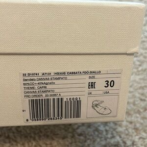 Dolce & Gabbana kids slippers (Used)